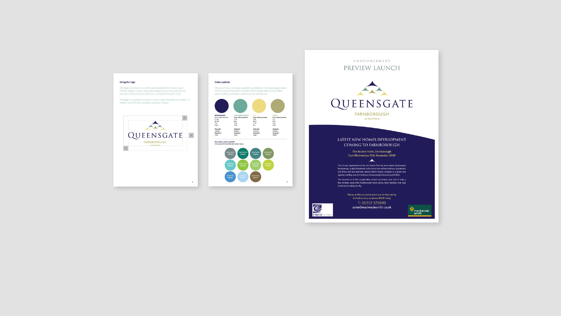 Queensgate brand identity one