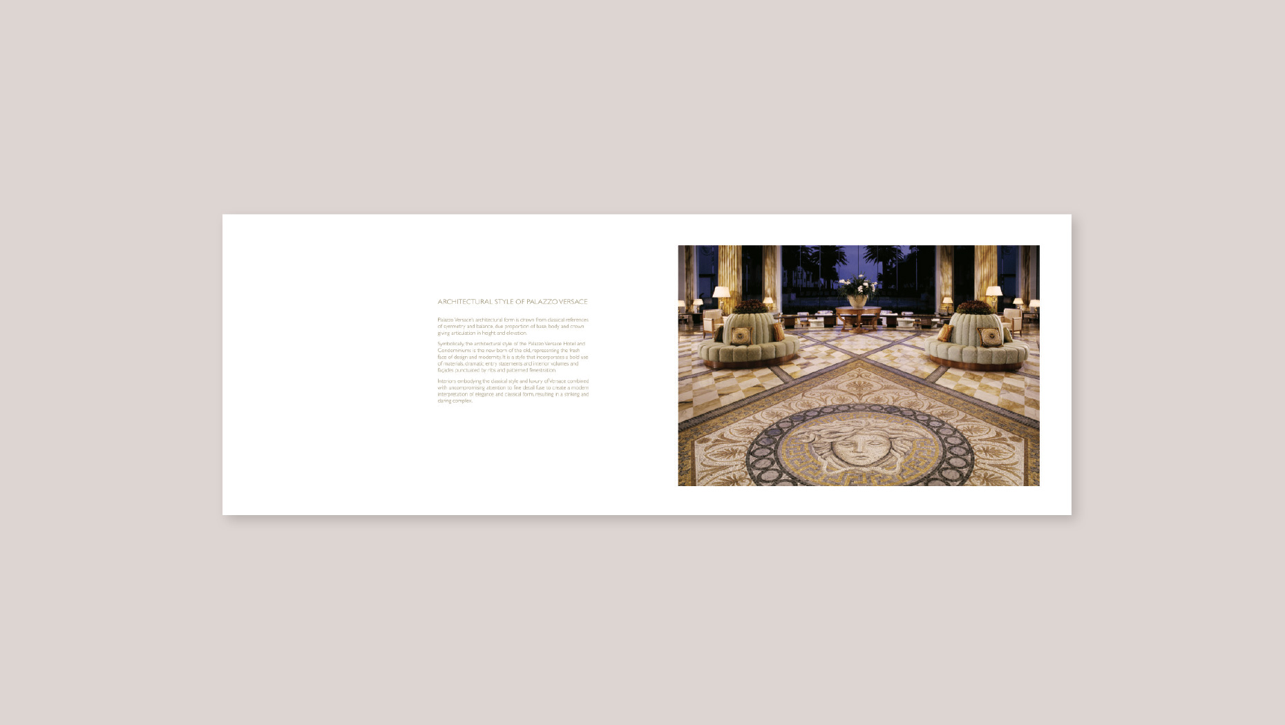 Versace campaign design three