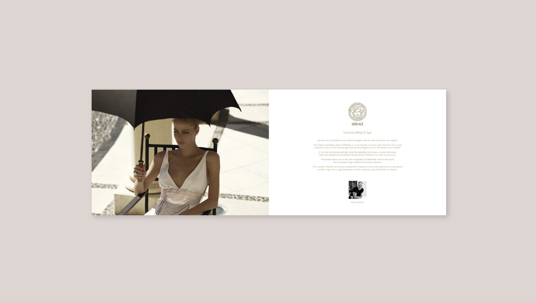 Versace campaign design four