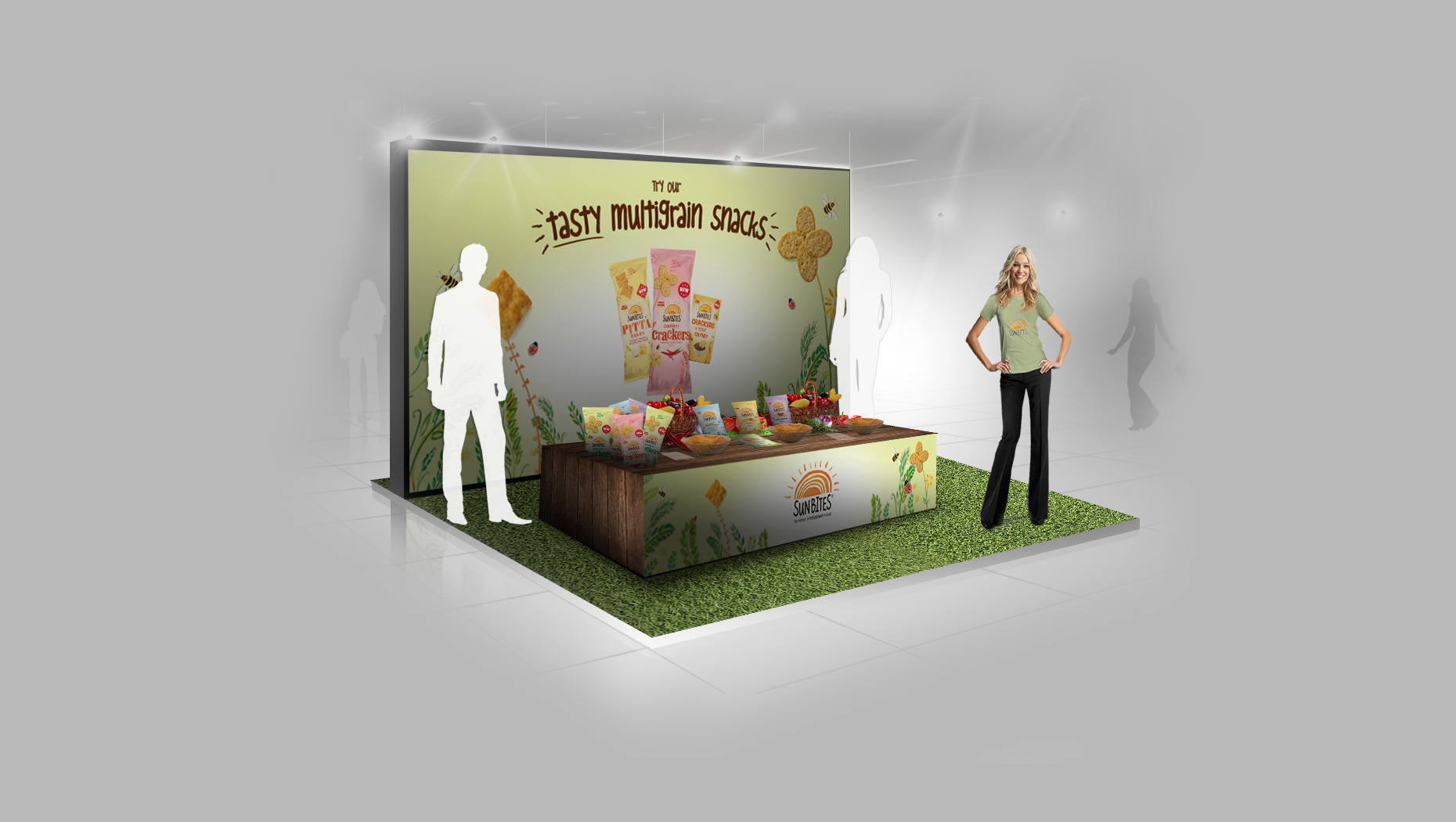 Sunbites exhibition stand concept