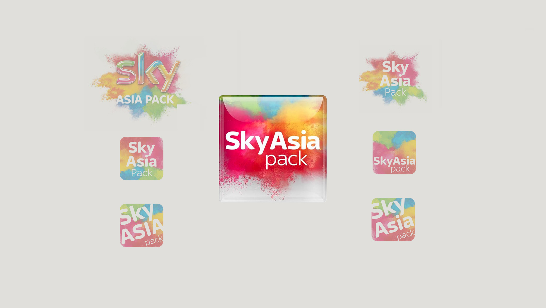 Sky Asia campaign visual one